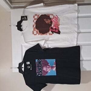 Barbie T-Shirts Set Of 2